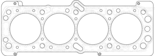 Прокладка ГБЦ Luzar для Daewoo Nexia I 2008-2016. Артикул LES 10502