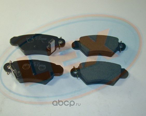 КОЛОДКИ ТОРМОЗНЫЕ ДИСКОВЫЕ ЗАДНИЕ OPELASTRA1.2I-2.0DI/98-01/ZAFIRA1.8I/ (LEX). Артикул 23258