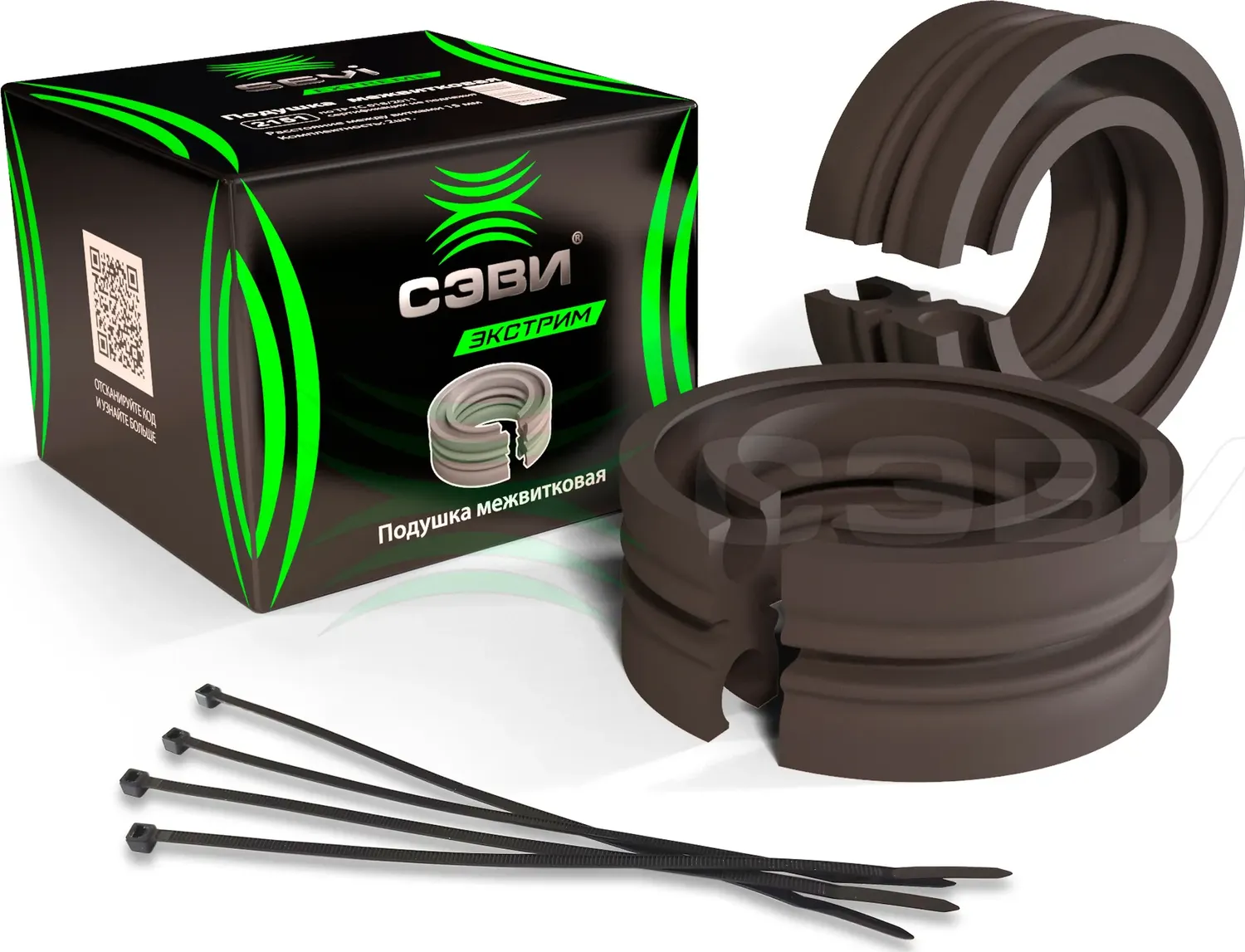 Подушка межвитковая (расстояние между витками 15 мм) СЭВИ-ЭКСТРИМ SEVI 2151 Sevi. Артикул 2151