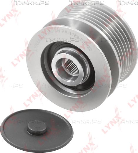 Муфта генератора обгонная LYNXauto для Fiat Stilo 2003-2008. Артикул PA-1169