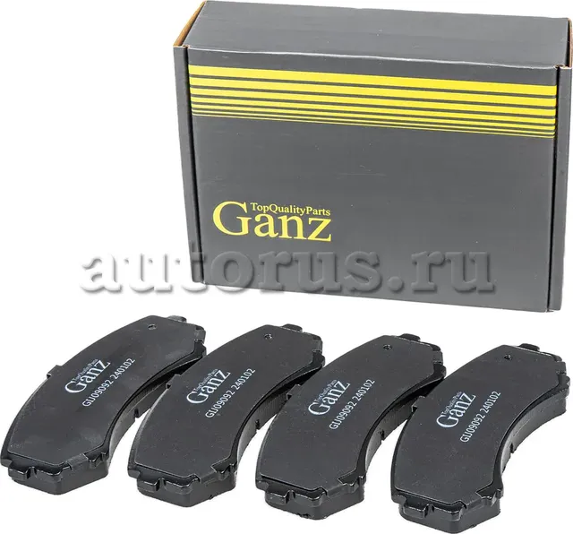 Колодки торм.пер. (Ganz). Артикул GIJ09092