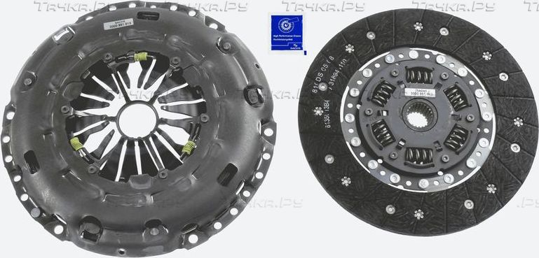 Сцепление (комплект) SACHS XTend для Volvo V70 III 2007-2009. Артикул 3000 951 813