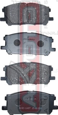 Тормозные колодки Akyoto Packing AKYOTO. Артикул AKDC-1497
