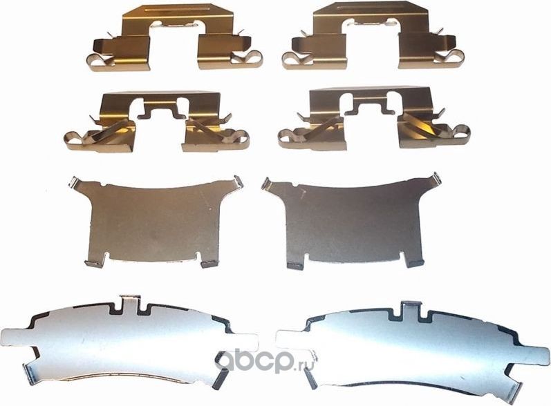 Противоскрипные пластины hardware kit- Nissan. Артикул 410800V726