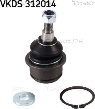 Шаровая опора SKF. Артикул VKDS 312014