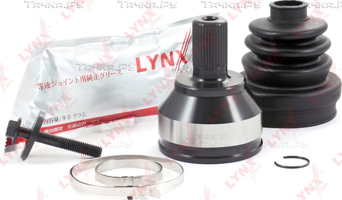 Шрус наружный (граната) LYNXauto передний для Ford Focus II 2004-2012. Артикул CO-3627