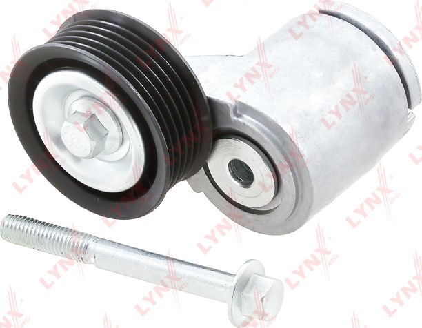 Натяжной ролик (натяжитель) приводного клинового зубчатого ремня LYNXauto. Артикул PT-3356