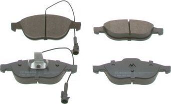 Тормозные колодки Bosch (Low-Metallic) передние для Lancia Lybra 1999-2005. Артикул 0 986 424 507