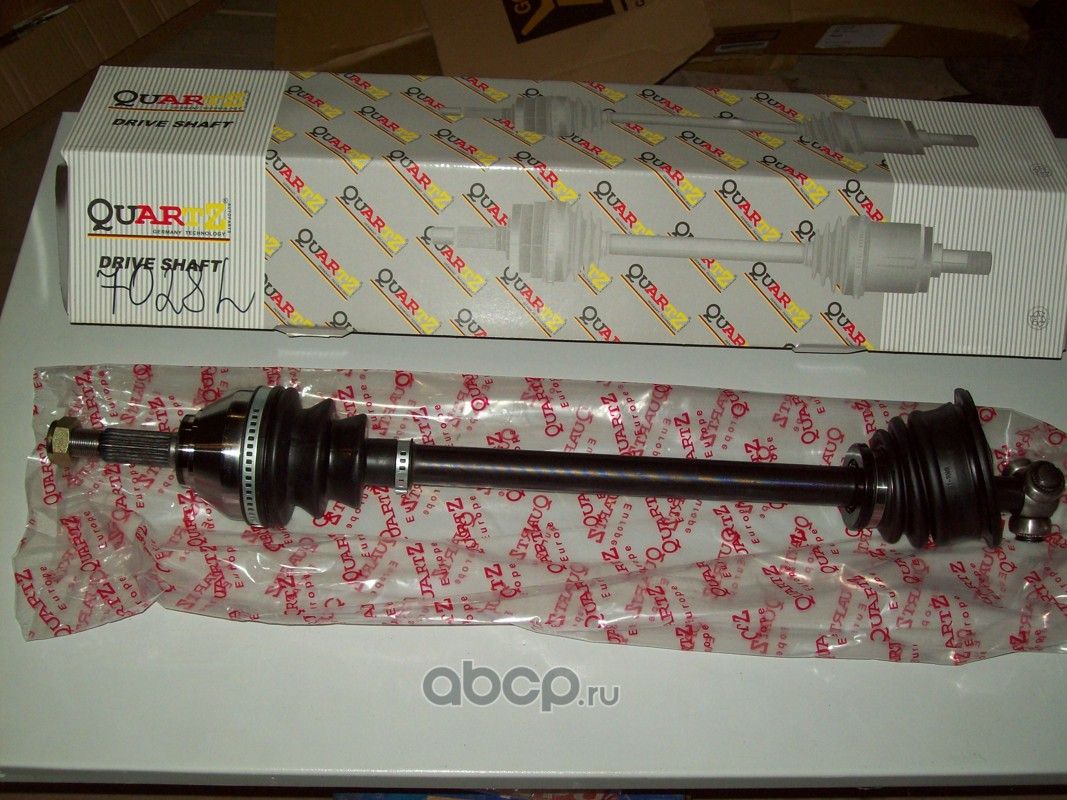 Вал приводной левый в сборе (Quartz). Артикул QZ1547028L