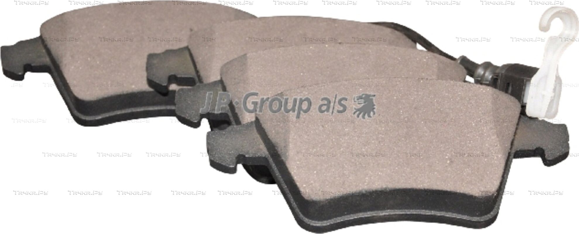 Тормозные колодки JP Group передние для Volkswagen Multivan T5 2003-2015. Артикул 1163604010