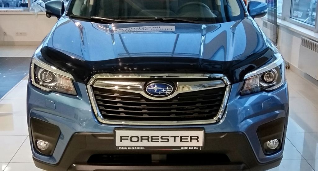 Дефлектор SIM для капота Subaru Forester V 2018-2026. Артикул SSUFOR1812