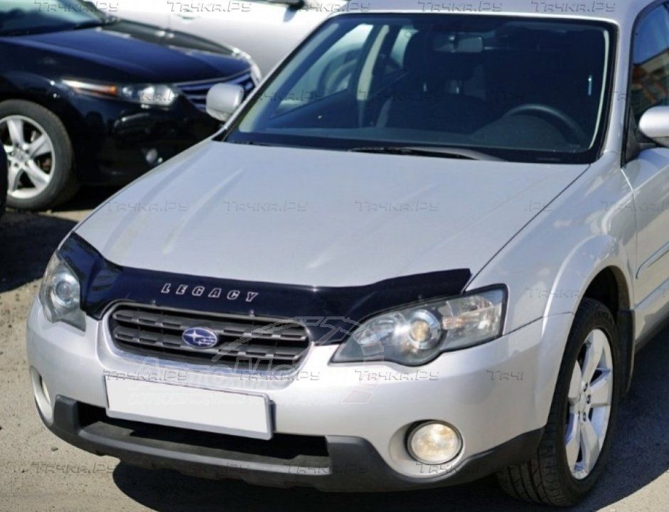 Дефлектор VT52 для капота Subaru Legacy IV 2003-2009. Артикул SB03VT