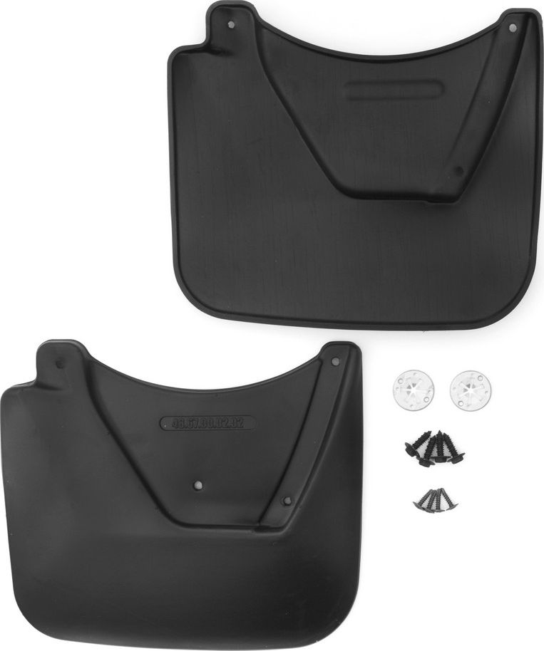 Брызговики Frosch (в пакете) задняя пара для Toyota Venza 2013-2026. Артикул NLF.48.67.E13