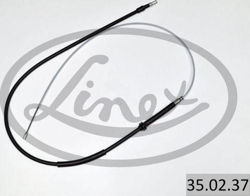 Трос ручника (тросик ручного тормоза) Linex. Артикул 35.02.37