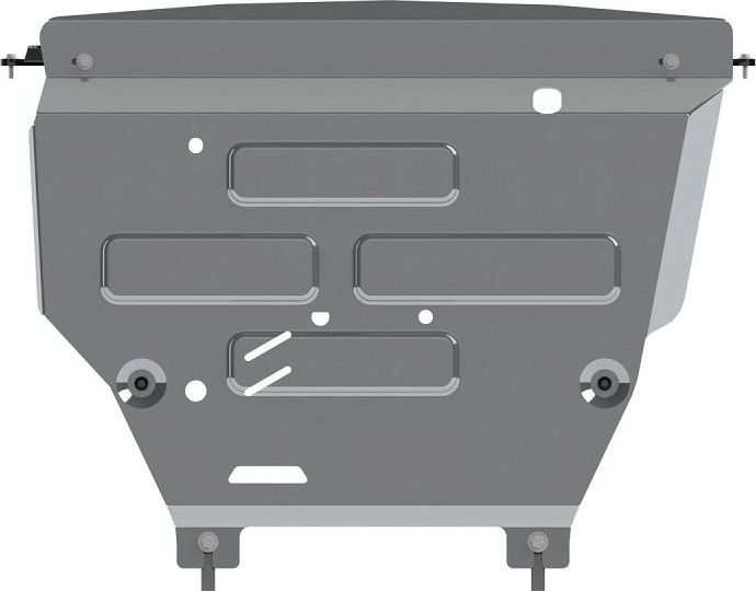 Защита алюминиевая Шериф (4 мм) для картера и КПП Ford EcoSport 2018-2026. Артикул 08.3899 V2