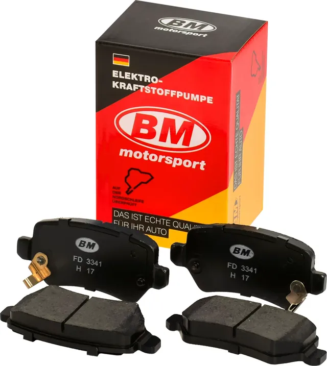 Колодки тормозные дисковые |зад прав/лев | (BM) BM. Артикул FD 3341