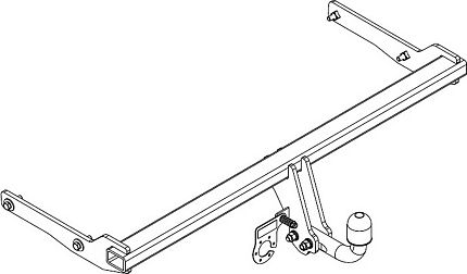 Фаркоп Auto-Hak для Skoda Octavia A8 5-дв. 2020-2026. Артикул H 35