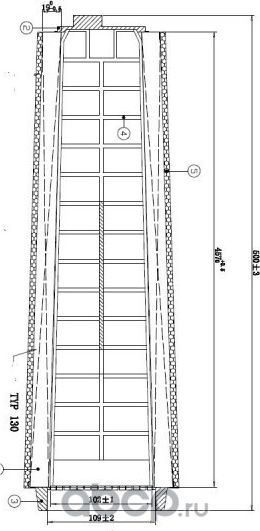 Фильтр воздушный (Double Force). Артикул DFA1124