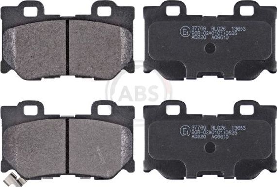 Тормозные колодки ABS. Артикул 37769