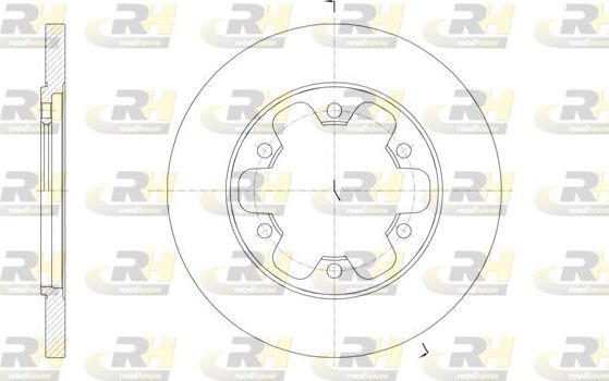 Тормозной диск RoadHouse. Артикул 61569.00