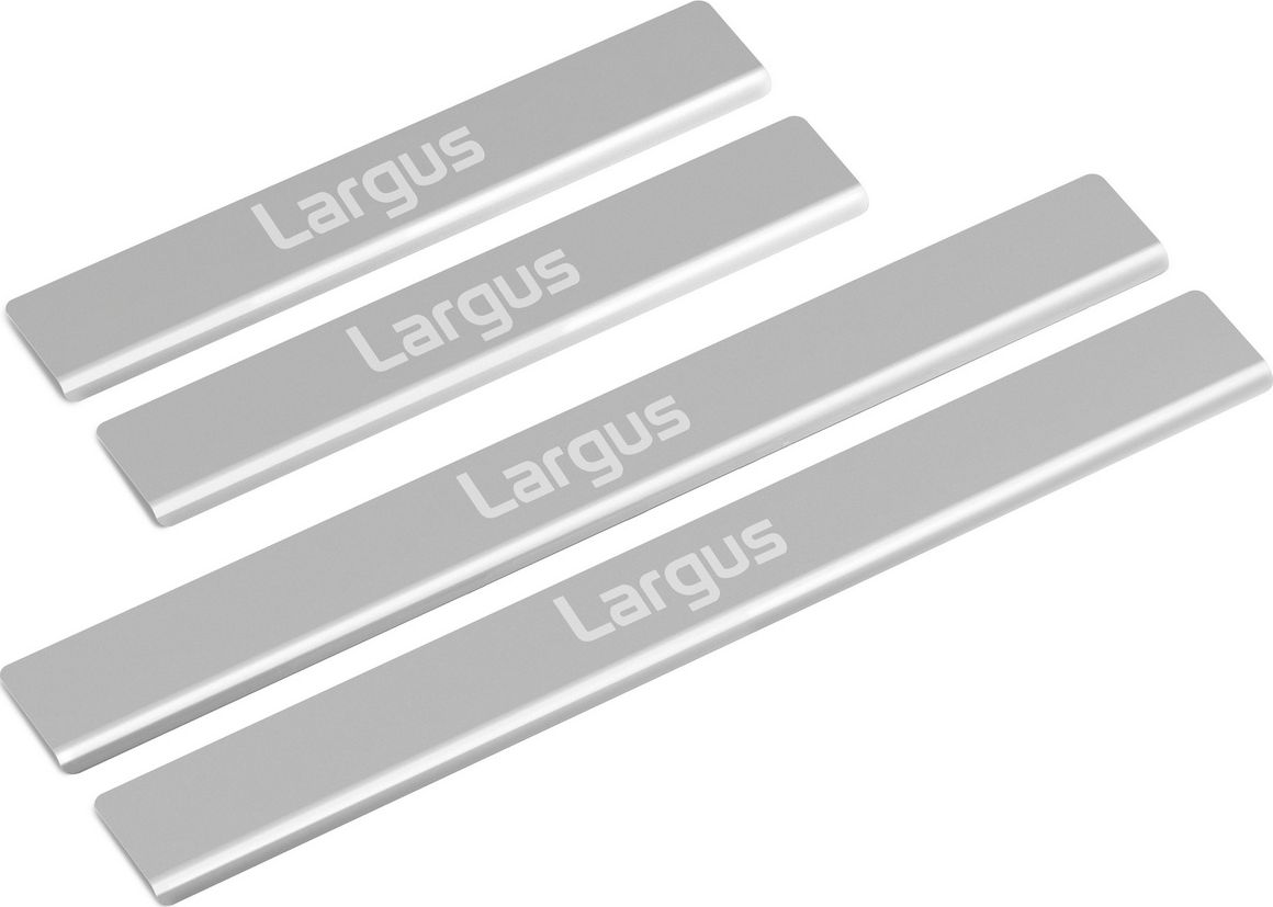 Накладки на пороги AutoMax для Lada Largus 2012-2021 2021-2026. Артикул AMLALAR01