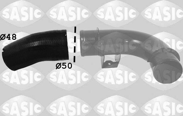 Патрубок интеркулера Sasic. Артикул 3336330