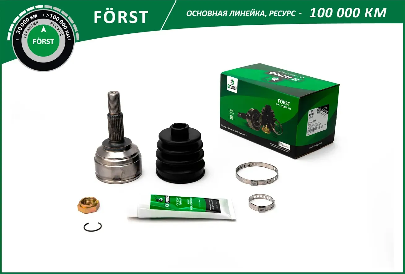 Шрус LADA X-Ray (15-) (наруж.) [23/22] (BLC390N) B-RING FORST. Артикул blc390n