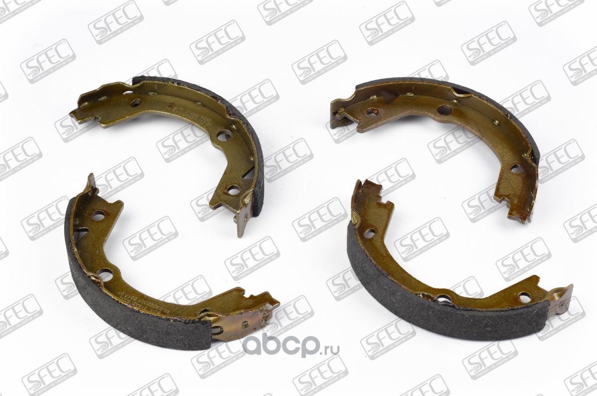 Колодки тормозные (Autosfec). Артикул BS002001