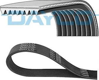 Приводной ремень поликлиновой Dayco. Артикул 8PK2055HD