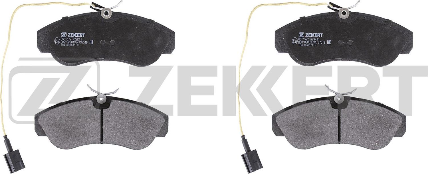 Тормозные колодки Zekkert. Артикул BS-1572