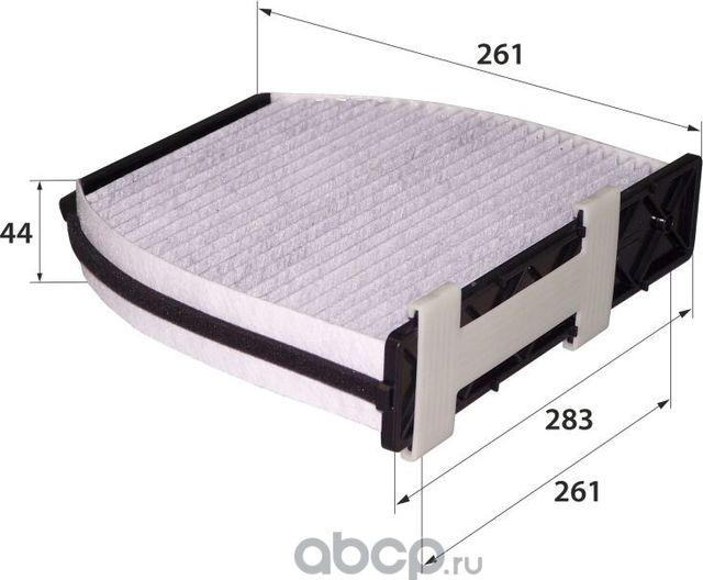 Фильтр салонный угольный (RB-Exide). Артикул AC2008EC