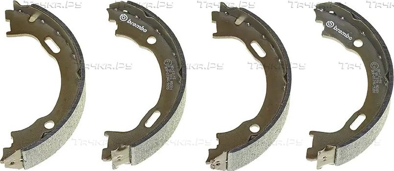 Тормозные колодки (стояночная тормозная система) Brembo ESSENTIAL LINE задние для Chrysler 300C II 2011-2026. Артикул S 50 516