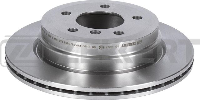 Тормозной диск Zekkert задний для BMW 1 I (E81/E82/E87/E88) 2005-2011. Артикул BS-6007