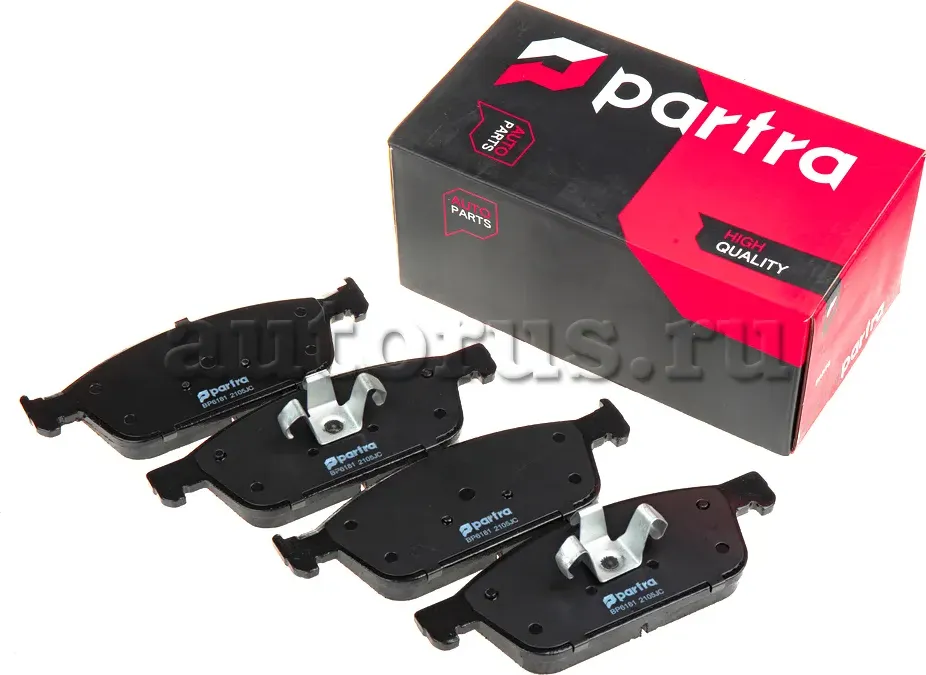 Колодки тормозные дисковые (Partra). Артикул BP6181
