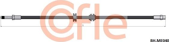 Тормозной шланг Cofle. Артикул 92.BH.ME040