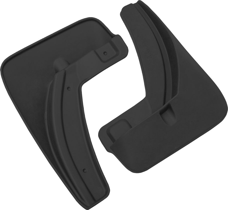 Брызговики Rezkon резиновые задняя пара для Skoda Octavia A7 2013-2017. Артикул 6030010290