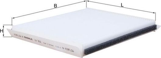 Салонный фильтр Mahle. Артикул LA 362