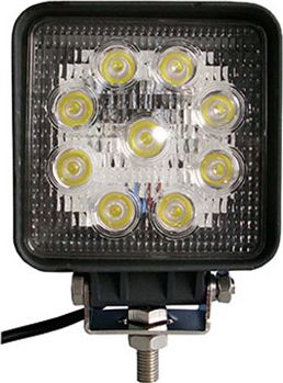Фара дальнего света РИФ 110 мм 27W LED. Артикул SM-921P