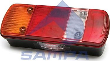Фонарь задний Sampa левый для Mercedes-Benz Atego 1 1998-2004. Артикул 201.036