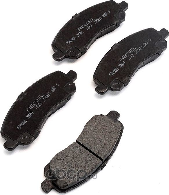 Колодки тормозные передние (Absel). Артикул MT420005