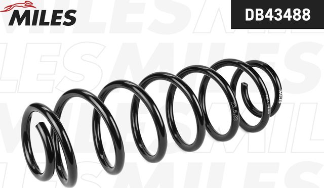 Пружина подвески Miles задняя для Volkswagen Polo IV 2001-2009. Артикул DB43488