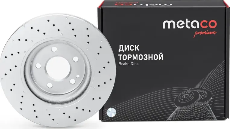 Диск тормозной передний вентилируемый MERCEDES BENZ A140/160 W176 (2012>) (Metaco). Артикул 3050-612