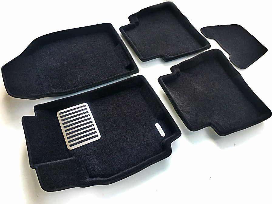 Коврики текстильные Euromat 3D Lux для салона Chevrolet Lacetti 2004-2013. Артикул EM3D-001506