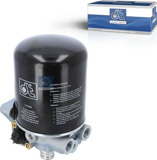 Осушитель воздуха пневмосистемы DT Spare Parts для IVECO EuroTrakker 1993-2004. Артикул 7.16010