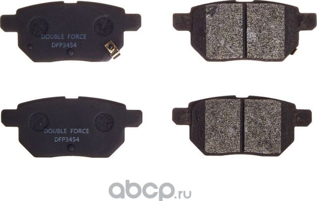 Колодки тормозные дисковые Double Force Double Force. Артикул DFP3454