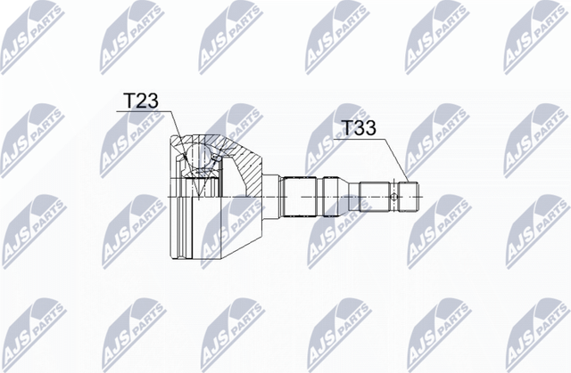 Шрус внутренний (граната) NTY. Артикул NPZ-PL-043