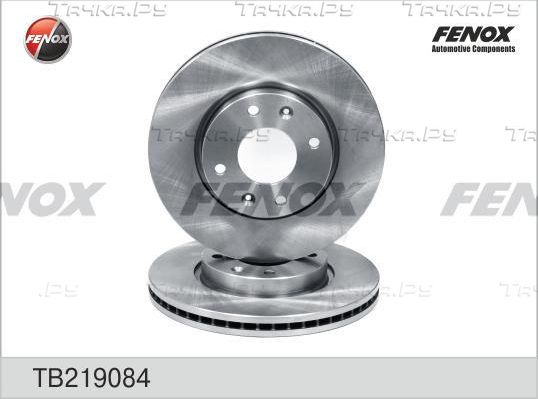 Тормозной диск Fenox передний для Kia Opirus I 2006-2011. Артикул TB219084
