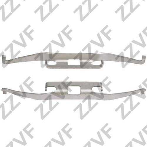 Ремкомплект монтажный тормозных колодок ZZVF. Артикул ZVCER244
