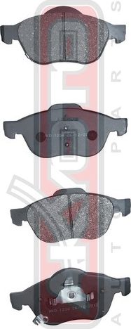 Тормозные колодки Akyoto Packing AKYOTO. Артикул AKD-1236
