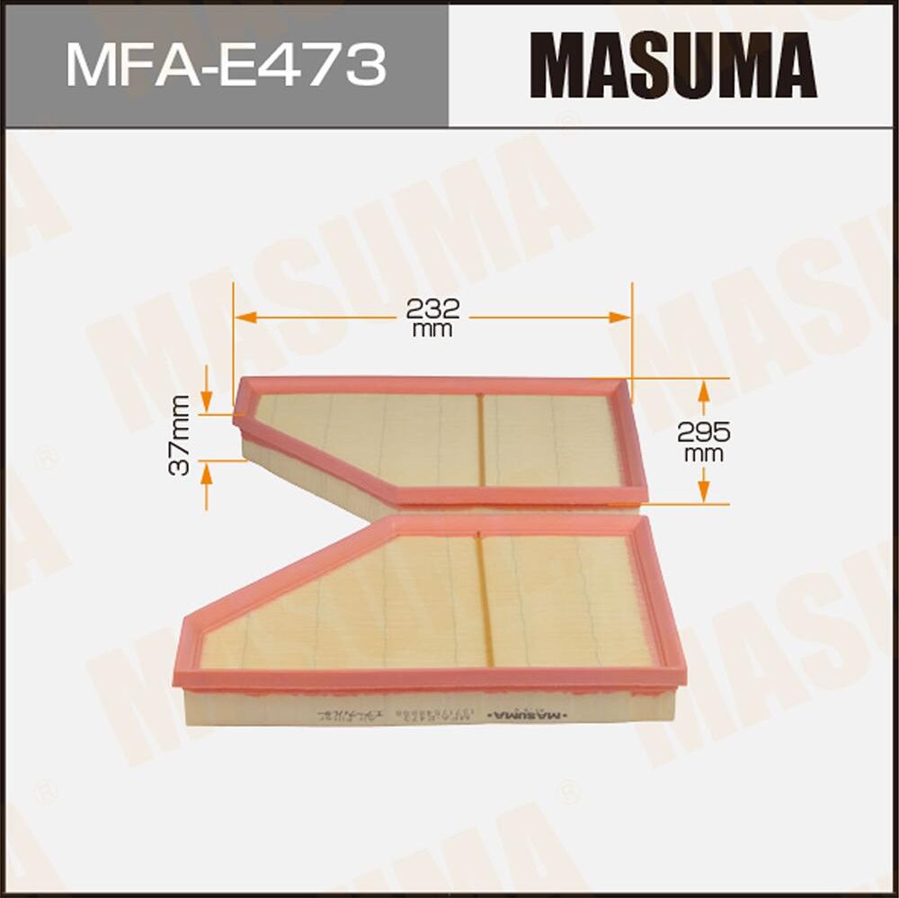 Воздушный фильтр Masuma. Артикул MFA-E473